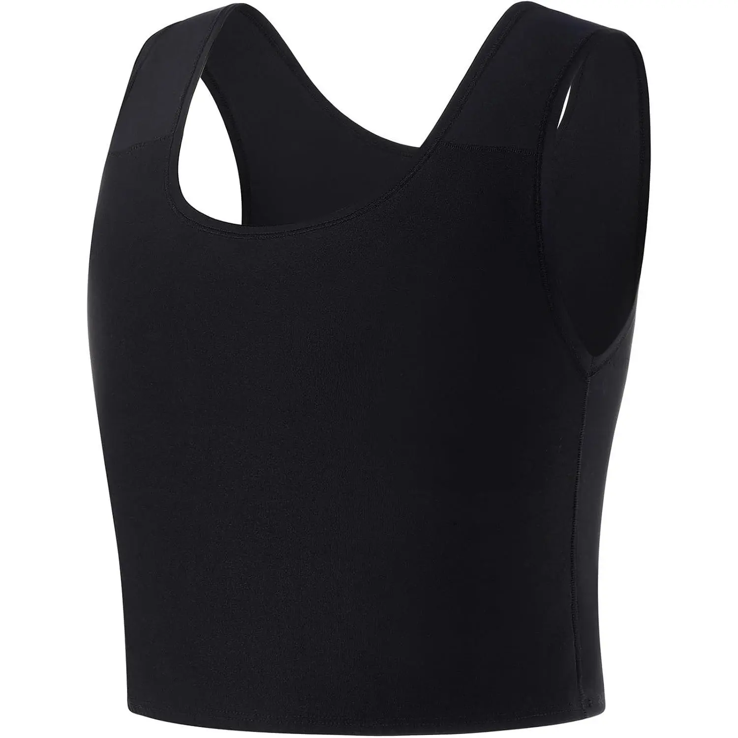 Trans Chest Binder Transgender FTM Cosplay Breathable Half Breast Binder Tank Top