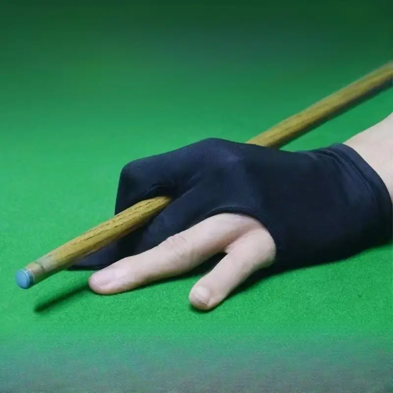 4Pcs Unisex Breathable Non-slip 3-Fingered Gloves, All-purpose Billiards & Snooker Accessories for Billiard Rooms