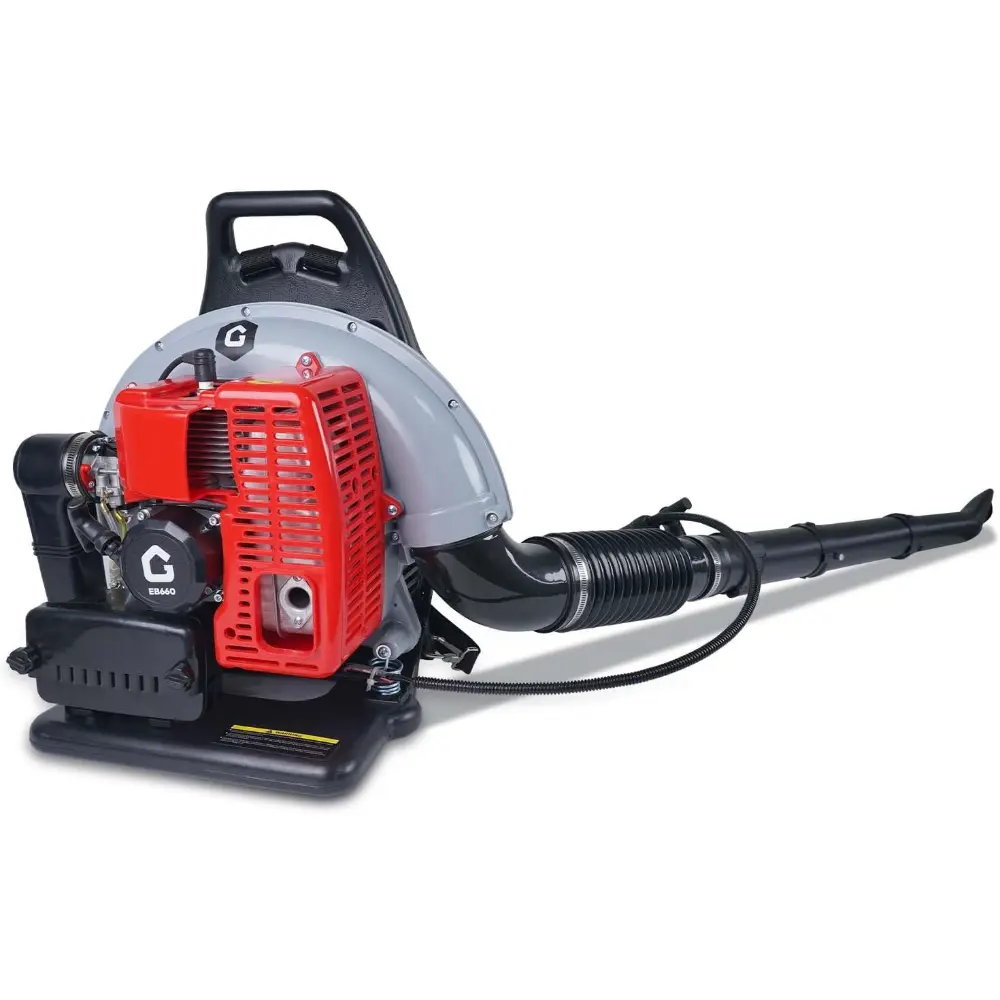 4.0 HP Backpack Gas Leaf Blower, 66CC 2 Stroke 880 CFM 320 MPH, Powerful Clearing Performance and Ergonomic, Variable Speed & Cruise Control Gas Powered Leaf Blower for Lawn Care and Snow Blowing