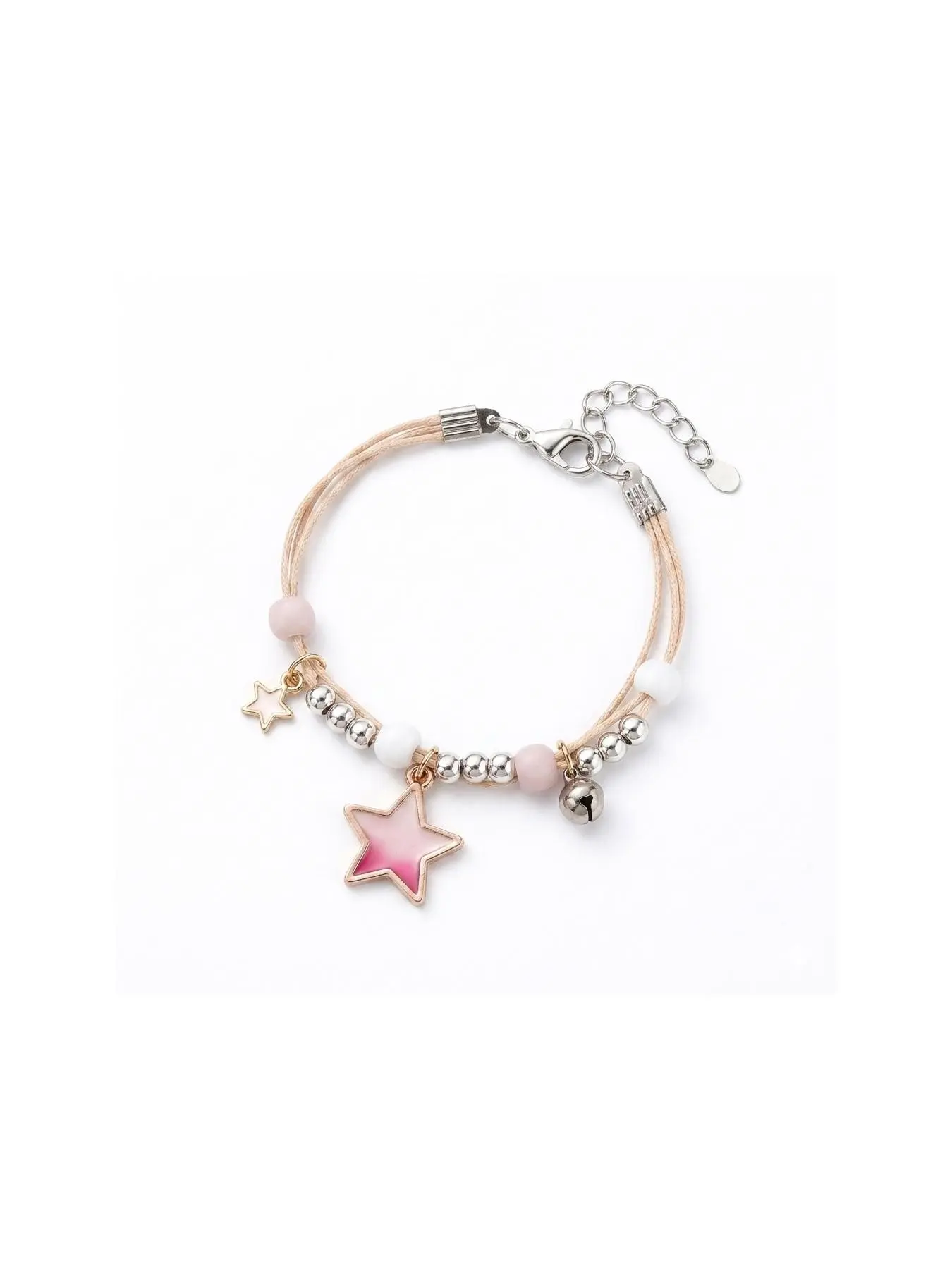 Gradient Star Braided Rope Bracelet, Korean Style Sweet Cartoon Student Bracelet, Simple Unique Handchain for Girls, Best Friend Gift