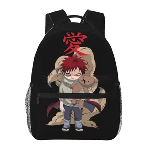 Gaara4 backpack, anime bookbag cartoon lightweight backpacks,adjustable straps book bags for teens girls boys, fashionable unisex school bag, kids bags for office travel college work school, gift