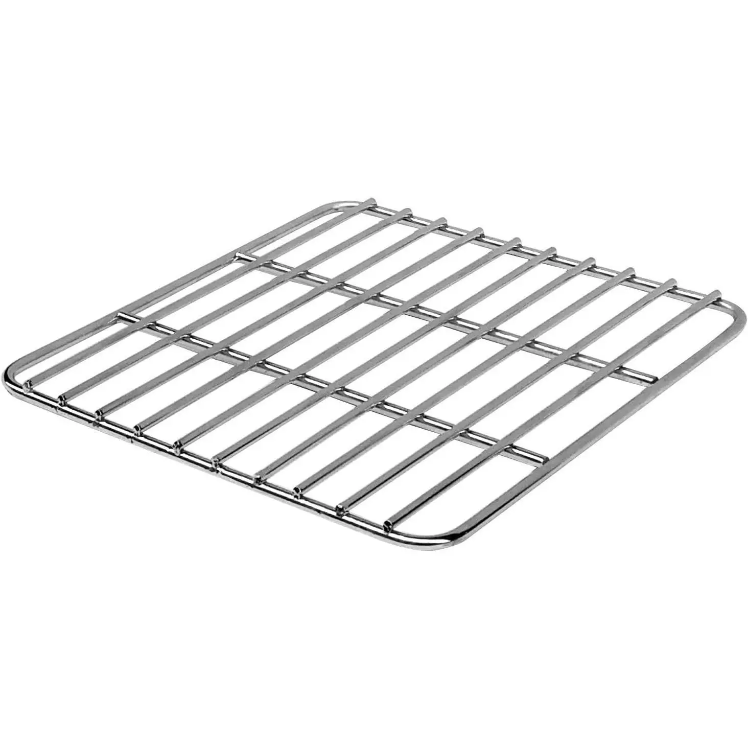Coal Bed Charcoal Fire Grate Grill Grates  Stainless Steel for Barbecue Multifunction Outdoor Cooking T-172 (1pc, 6.7x6.7-inch)