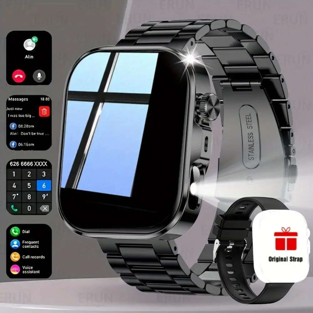 2026 New HD Touch Smartwatch, Unisex, Wireless Call/sms, Multiple Sports Modes, Remote Camera Control, Fitness Tracker, USB Charging, Gift Idea, Touchscreen Smartwatch