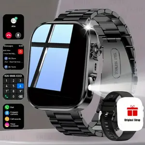2026 New HD Touch Smartwatch, Unisex, Wireless Call/sms, Multiple Sports Modes, Remote Camera Control, Fitness Tracker, USB Charging, Gift Idea, Touchscreen Smartwatch