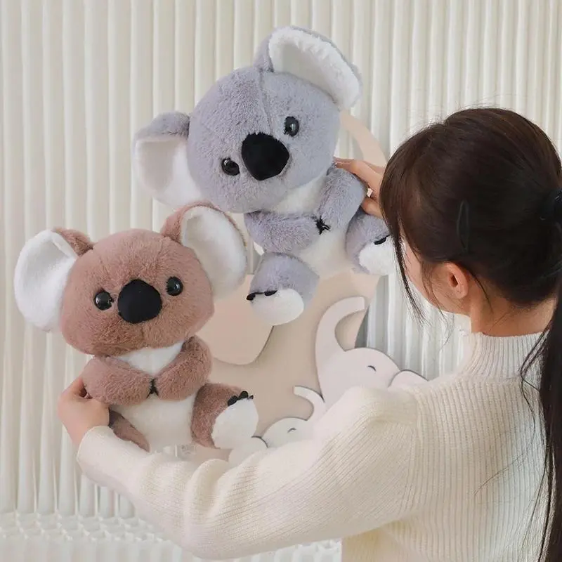 1pc 32cm/40cm Lovely Simulation Koala Bear Soft Plush Toy Australia Adventure Koala Doll Stuffed Kawaii Birthday Gift