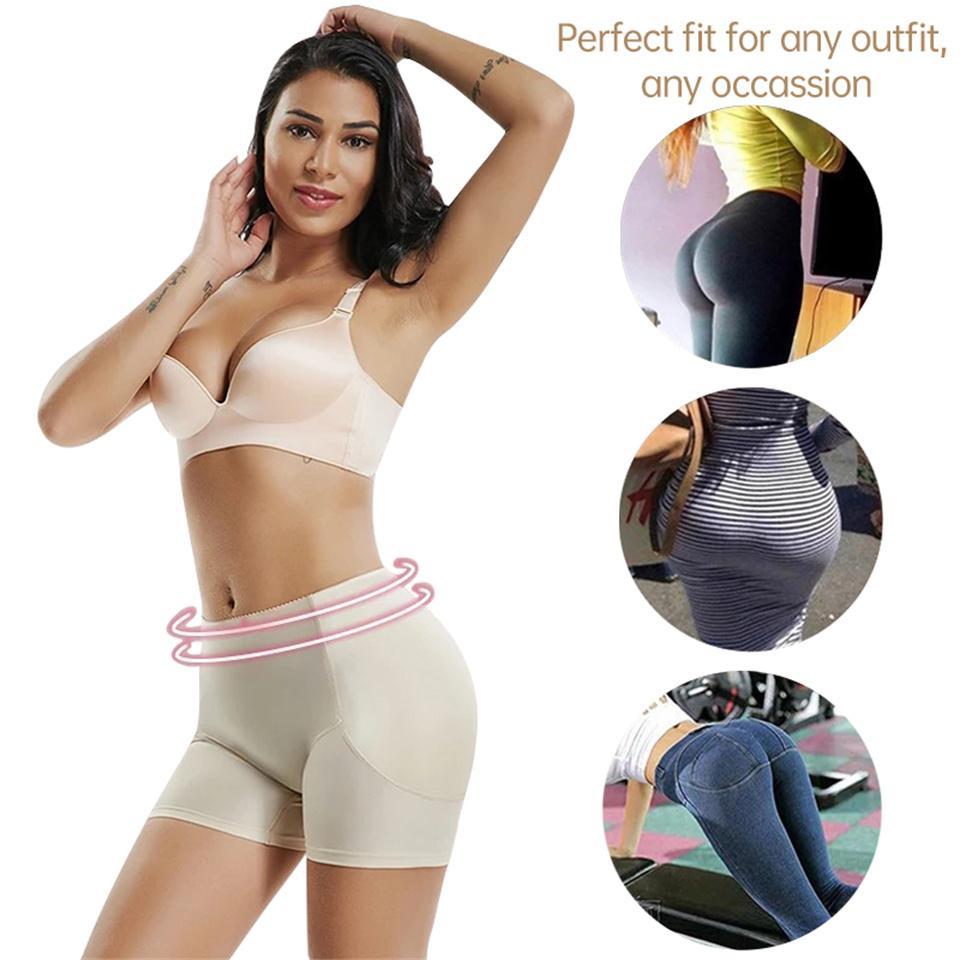 Fake Asses Body Shapers Women Underwear Butt Lifte Plus Size Padded Panties Buttocks Enhancer Hip Pads Shapewear