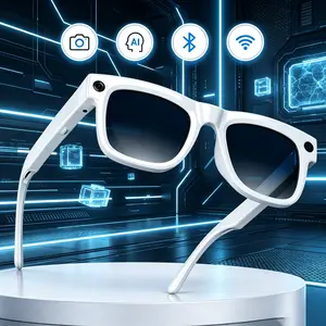New Multifunctional Smart Glasses with Ai Translation, Object Recognition, 8mp HD Camera, 4GB Memory, Photo & Video Recording, Music Playback, Daily Wear