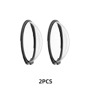 Insta360 X5 Lens Protector, 10h Hardness Anti-Scratch Tempered Glass Film, HD Fog-Free Protective Cover, High-Quality Camera Accessory