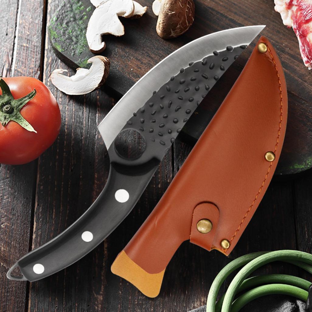 1/2/3PCS Stainless Steel Professional Chef Knife Multipurpose Kitchen Knives Set Boning Beef Camping EDC Unique Kitchen