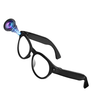 AI Smart Glasses with 8MP Camera, 1080P Video Recording, 4GB Memory Build-in, AI Real Time Translation, Video Call Translation,Build-in Mic & Speakers, Bluetooth Calling, Music Control , Type C Charging Support