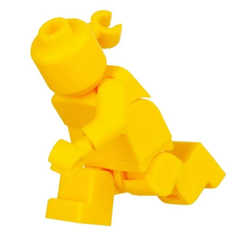 2026 Popular Solid Multi-Color Building Block Little Figures, Third-Party Compatible Toys with Super Movable Joints, Durable Construction for Creative Play