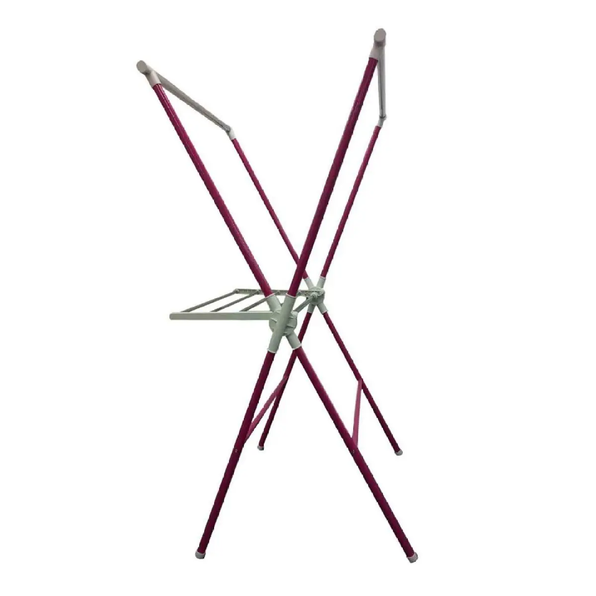 51" Tall adjustable Folding Laundry Drying Rack, Pink