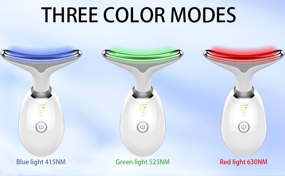 Face Sculpting Tool, Neck and Face Massager, Portable 3 in 1 Facial Device for Daily Skin Care White Comfort