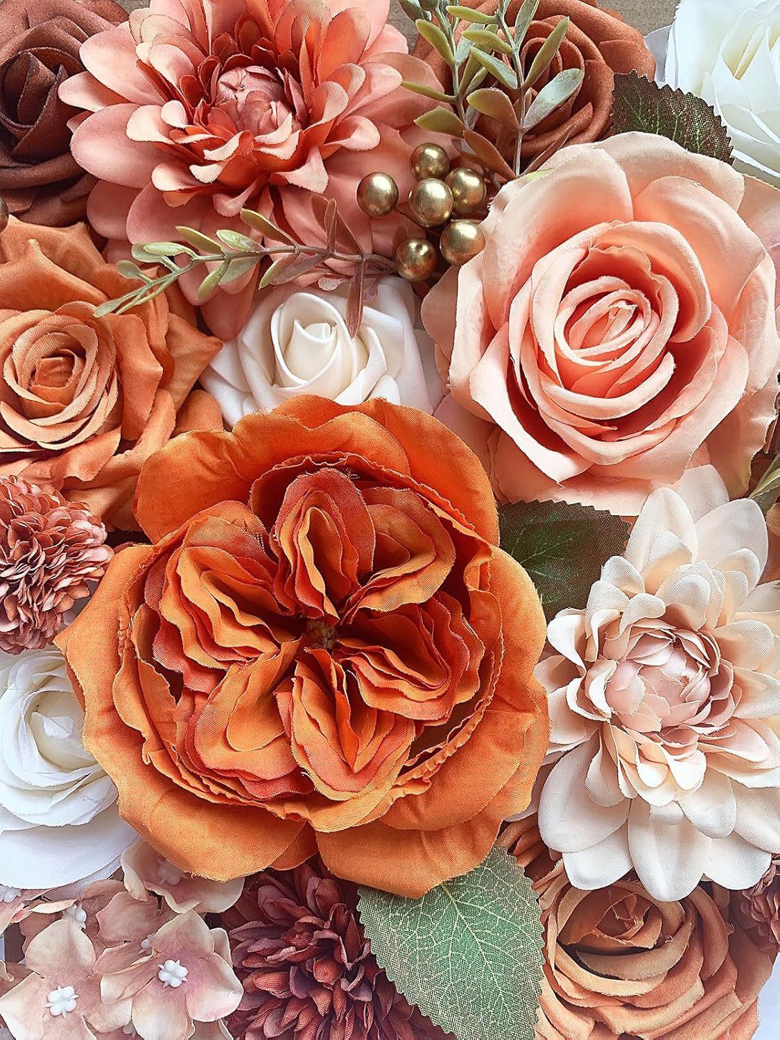 Aesthetic DIY Faux Rose Box Set| Real-Touch Artificial Flowers with Stems for Wedding Bouquets & Centerpieces| Romantic Forever Valentine's & Birthday Gift| Spring Home Decor Aesthetic DIY Faux Rose Box Set| Real-Touch Artificial Flowers with Stems for Wedding Bouquets & Centerpieces| Romantic Forever Valentine's & Birthday Gift| Spring Home Decor