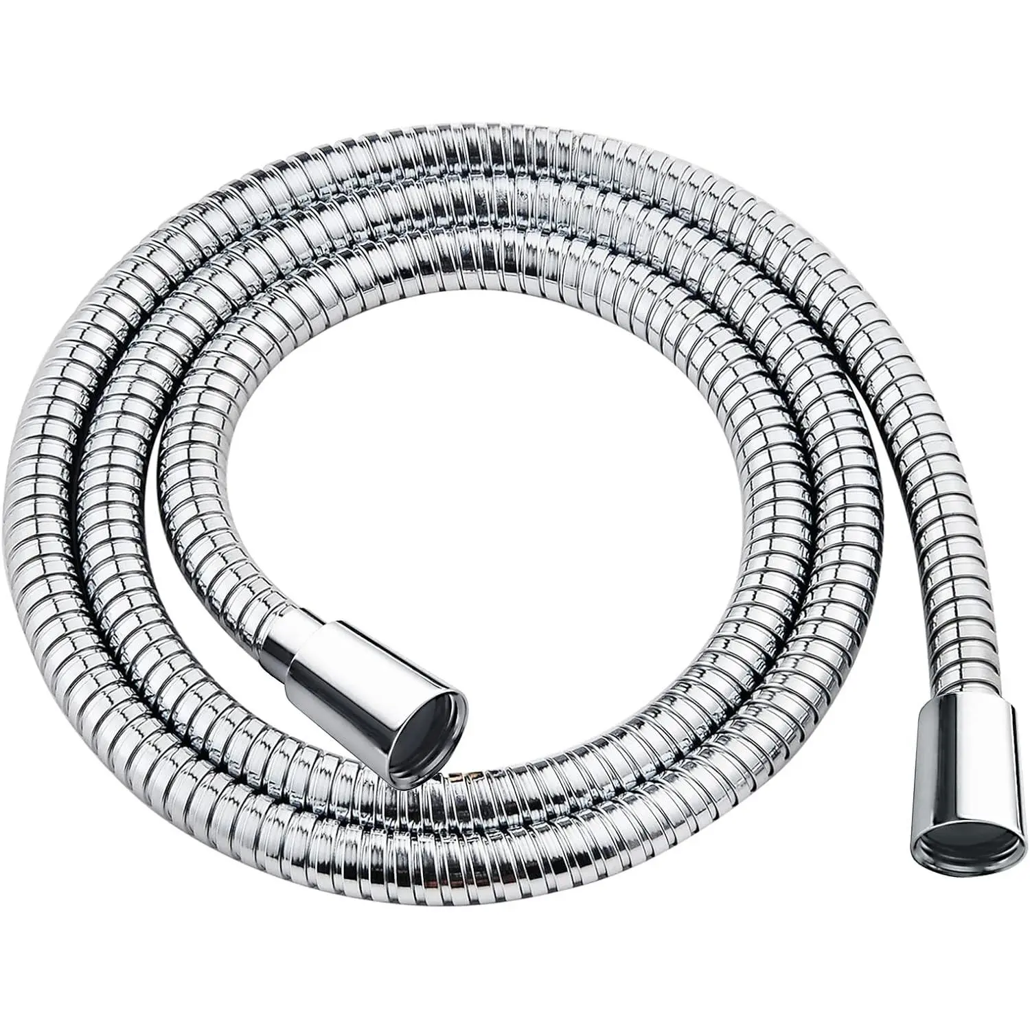 Shower Hose For Hand Held Shower Heads, 59 Inches Cord Stainless Steel Hand Shower Hose, Ultra-Flexible  Part with Brass Insert, Chrome