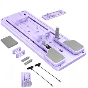 2025 Pilates Trainer Set, 5-in-1 Multifunctional Abdominal Board, Compact Core Trainer, Foldable Home Pilates Trainer