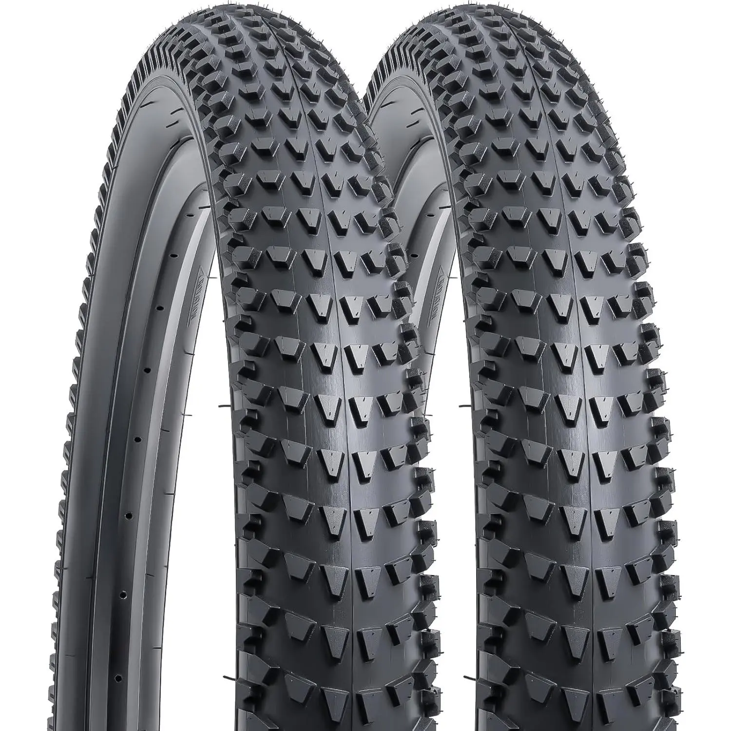 YUNSCM 2-PCS 27.5 inch Bike Tires 27.5x2.50 (64-584) Compatible with 27.5 x 2.50 Mountain Bike Bicycle Tires