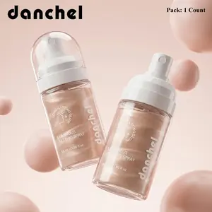 danchel Luminous Setting Spray, Pearlescent Shimmer Glow, Hydrating Dewy Finish, Long-Lasting Makeup Hold, Transfer-Proof & Non-Fading, Lightweight & Breathable, Quick-Drying & Non-Sticky, Travel-Friendly Portable