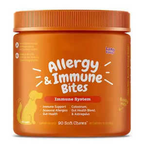 Pet Allergy & Immune Chewable Tablets 90 Tablets Source