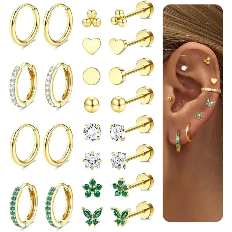 Gold-Green CZ