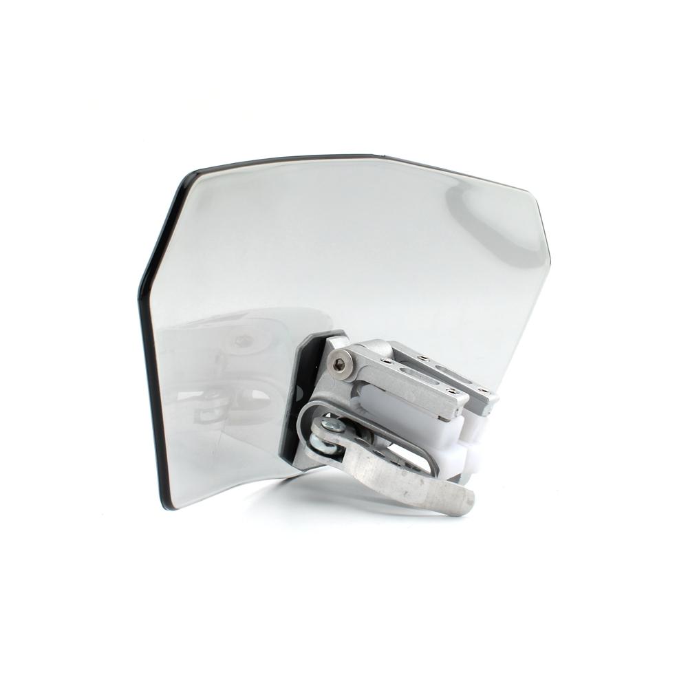 Motorcycle Windshield Extension Board, Adjustable Anti-Wind Deflector, Universal Quick Release Bracket, Fits All Brands, Windproof Fairing Shield