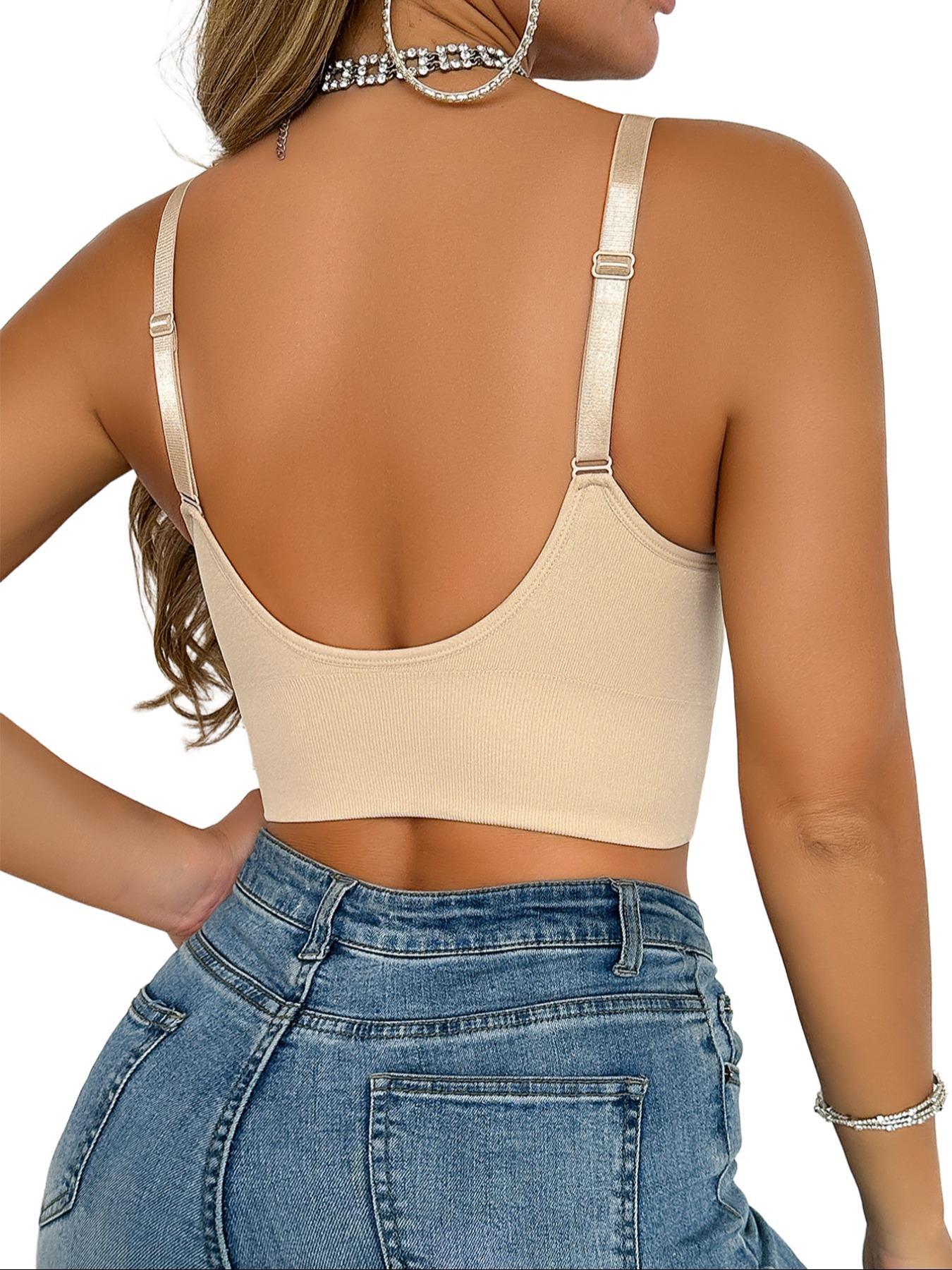 Maternity Bra, Solid Color Prenatal Removable Breast Chest Pads Nursing Bra, Maternity Prenatal Underwear for Pregnancy & Postpartum, Maternity Soft Breathable Underwear