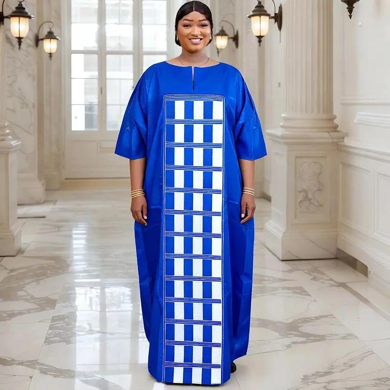 Plus Size African Clothes for Women Dashiki Traditional Bazin Embroidery Gown High Quality Wedding Evening Party Dresses 2026