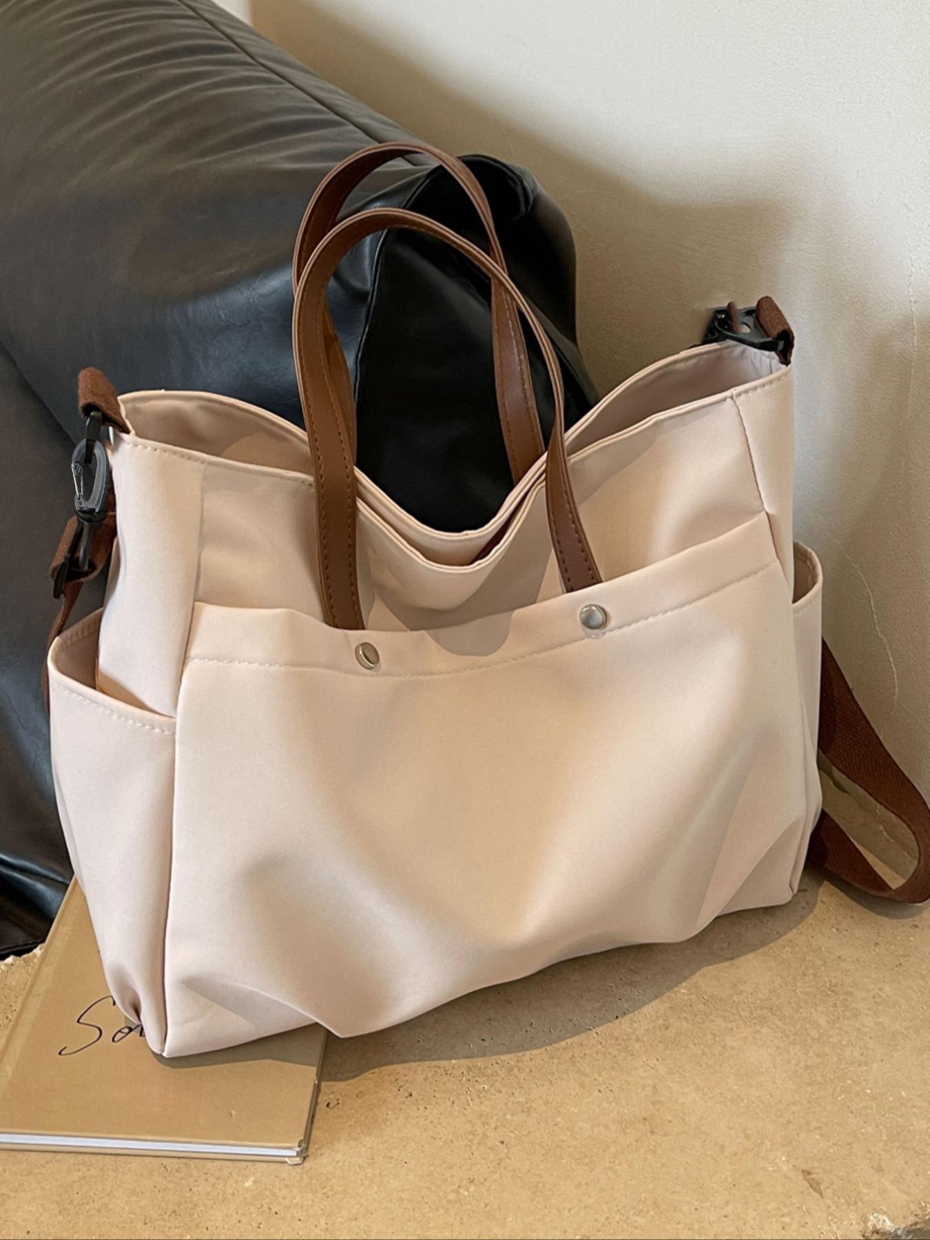 Large Capacity Minimalist Shoulder Bag, Casual Versatile Computer Crossbody Bag, All-match Tote Bag for Going Out, Dating, Shopping, Office, Class, Casual Messenger Bags