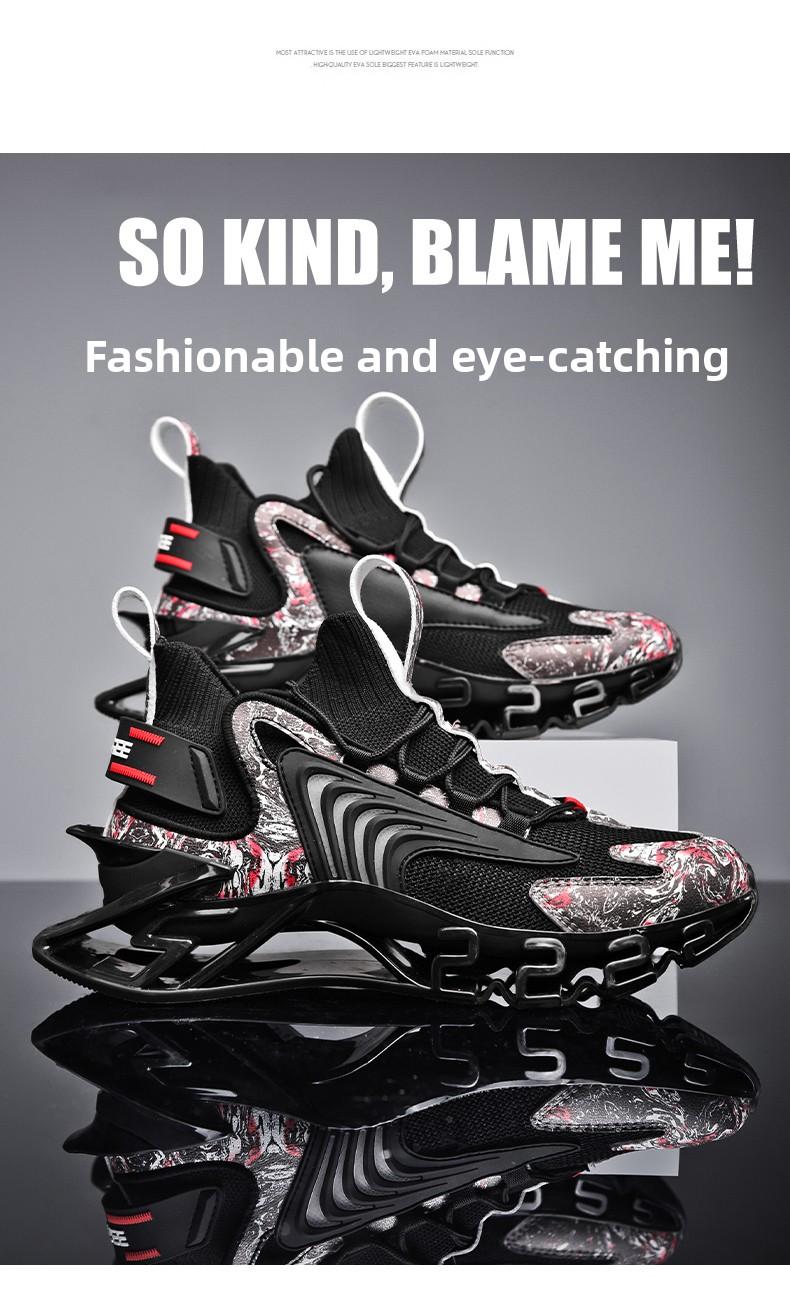 Sneakers That Actually Fit Big Feet Flyknit Running Basketball Shoes (Sizes Up to 13.5)18222