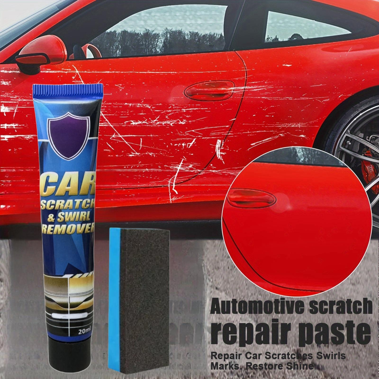 Car Scratch & Swirl Remover, 1 Set Car Paint Scratch Repair Polishing Cream with Sponge, Universal Car Paint Care Product, Professional Car Paint Care Product, Cleaner Remover, Detailing, Automotive, Car Detailing Accessories