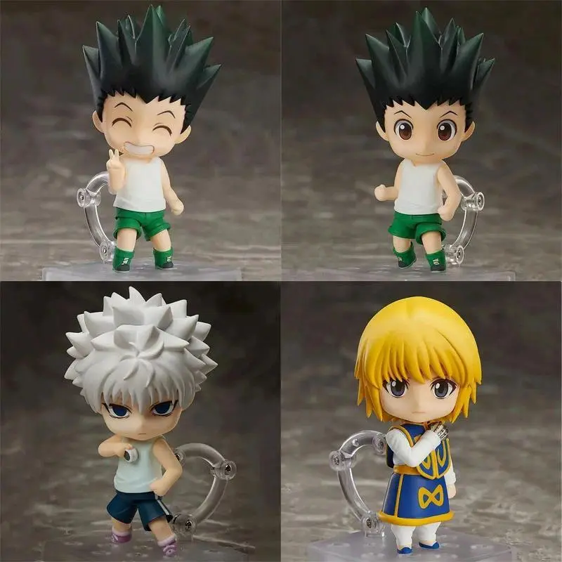 Hunter X Hunter Anime Figure Chrollo Lucilfer #1186 Kurapika 1185 Gon 1183 Killua Zoldyck 1814 Action Figure Toy PVC Model Doll