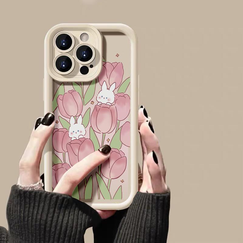 for iPhone mobile phone case suitable for iPhone 17 E Air Pro ProMax iPhone16 15 14 Plus 13 12 Mini 11 X XS XR mobile phone case cartoon cute couple style new fashionable creative personality white system mobile phone case picture