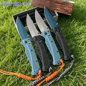 1pc 18060 Folding Knife, Portable Pocket Knife, Multi-Functional Edc Knife, Fruit Knife, Kitchen Tool, Camping, Hiking, Men's Gift