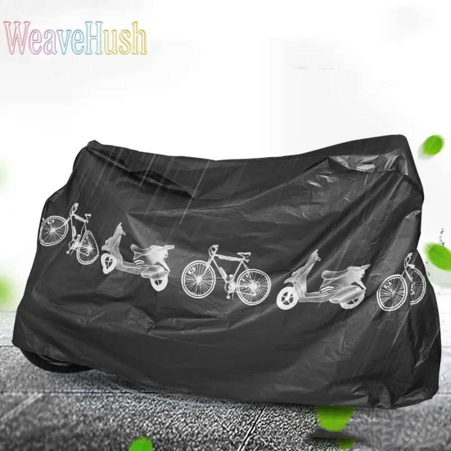 2026 Universal Waterproof Bicycle Rain Cover for Outdoor Storage, Heavy Duty MTB Mountain Bike Protective Cover with Sunproof UV Protection & Dust Resistant Design, Windproof Anti-Scratch Bike Shield for Patio, Garage, Camping & Travel Use