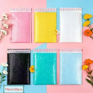 10pcs/20pcs Bubble Bags, Bubble Mailers, Thick Waterproof Shockproof Tear-Resistant, Ideal for Small Items, Jewelry, Electronics, Packaging, Storage
