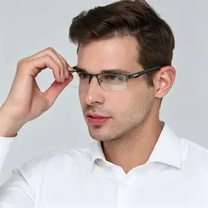 Men's Women's Photochromic Bifocal Reading Sunglasses Anti Blue Light UV400 Sports Glasses 2-in-1 Outdoor Vision Eyewear New Style Single Pack phone use