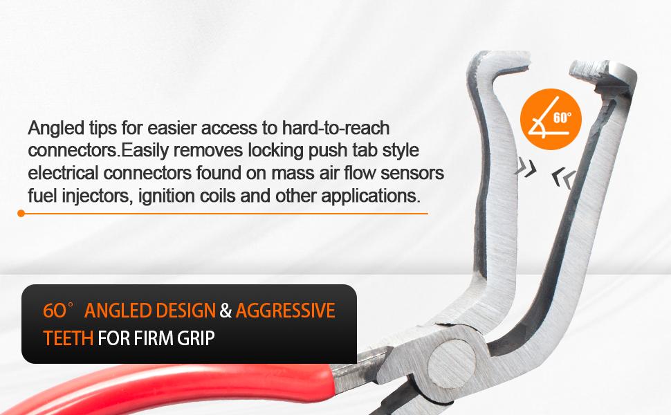 2 Pcs Automotive Electrical Terminal Connector Separator Removal Tool, Plug Connector Disconnect Tool, Universal Electrical Tools for Cars