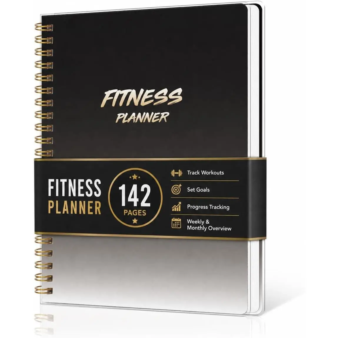 Workout Journal Log for  Progress & Achieve Results (5.6" x 8") | 3 Months for Record Your Fitness Progress, No-Bleed Pages, Portable for Gym,  and -the-Go Use , Lay-Flat Spiral Binding