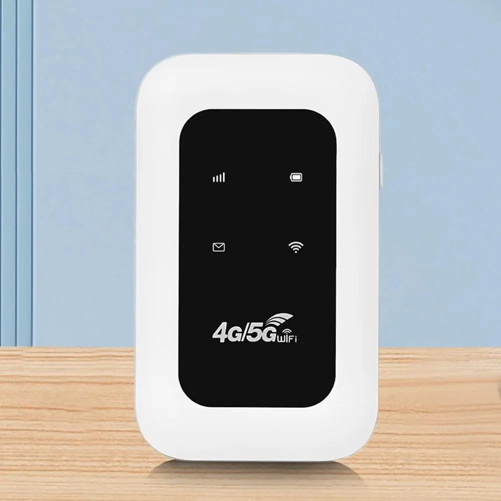 4G LTE Mobile WiFi Router with SIM Card Slot 150Mbps Pocket Wifi Hotspot Wireless Wifi Modem for Home Office RV Camping