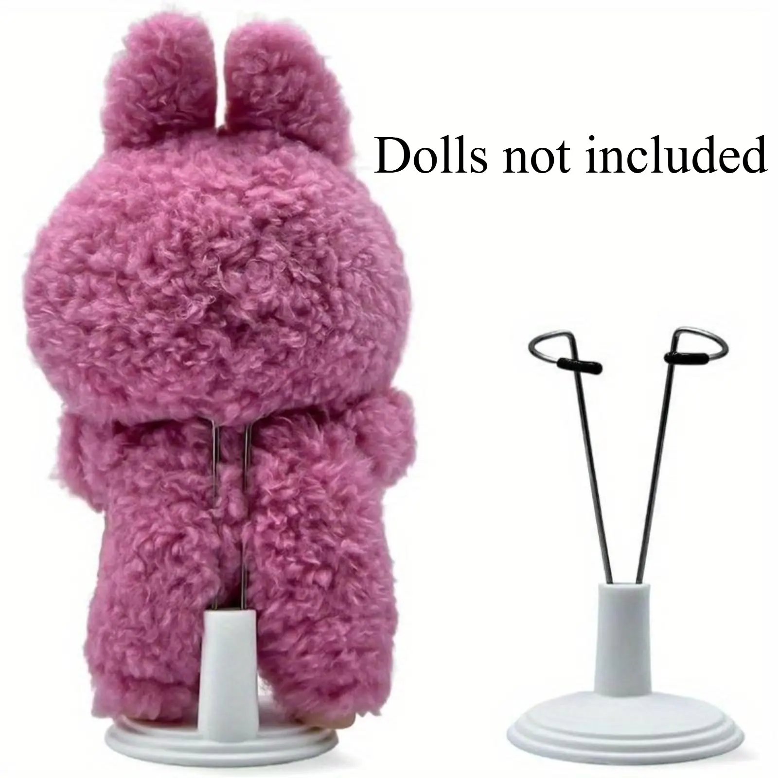 Adjustable Doll Display Stands, Sturdy Holder Rack for Collectible Fashion Dolls, Ideal Showcase Accessory for Doll Collectors to Exhibit Doll Collections
