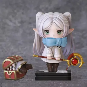 Anime Frieren: Beyond Journey's End Animation Peripheral Hand-made Model Figure Funeral Lillian Kawaii Desk Decor Toy Gifts