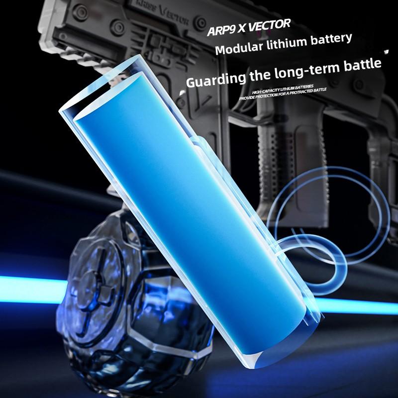 HydroForce-2026 New Arrival Flash P9 Electric Water Blaster, Manual Automatic Integrated Mechanical Linkage High Speed Pulse Water Toy for Children Outdoor Play squirt watergun