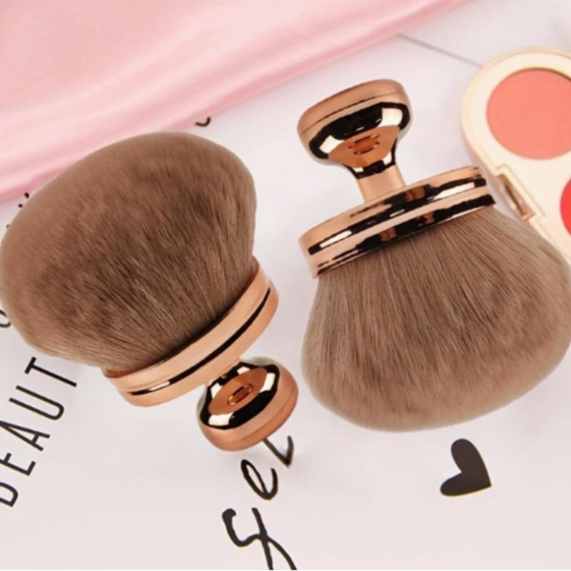 Extra Large Body Makeup Brush, 3-Inch Wide Head, Quick Full-Body Application, Soft Synthetic Fiber, Multitasker Brush, Perfect for Foundation, Loose Powder, Contouring, Bronzer Brush, Contoured Foundation Brush