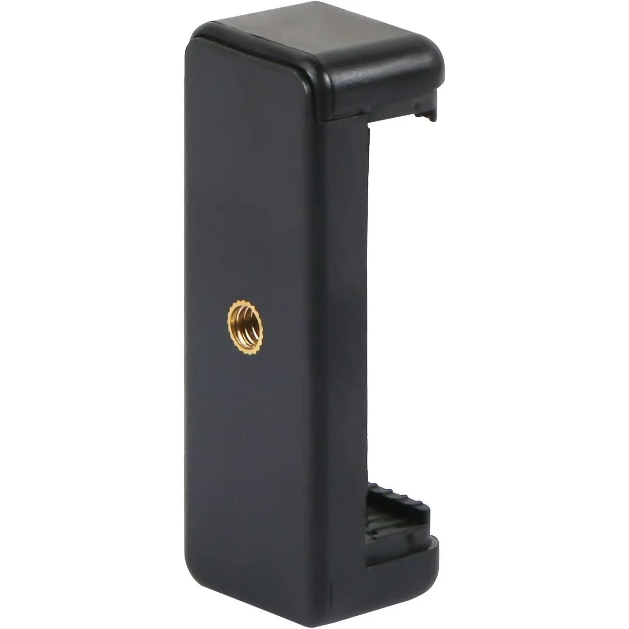 Cell Phone Tripod Mount Adapter, Phone Holder Clip Connector   for Monopod Selfie Stick Travel Mini Flexible Tripod and , 1 Pack