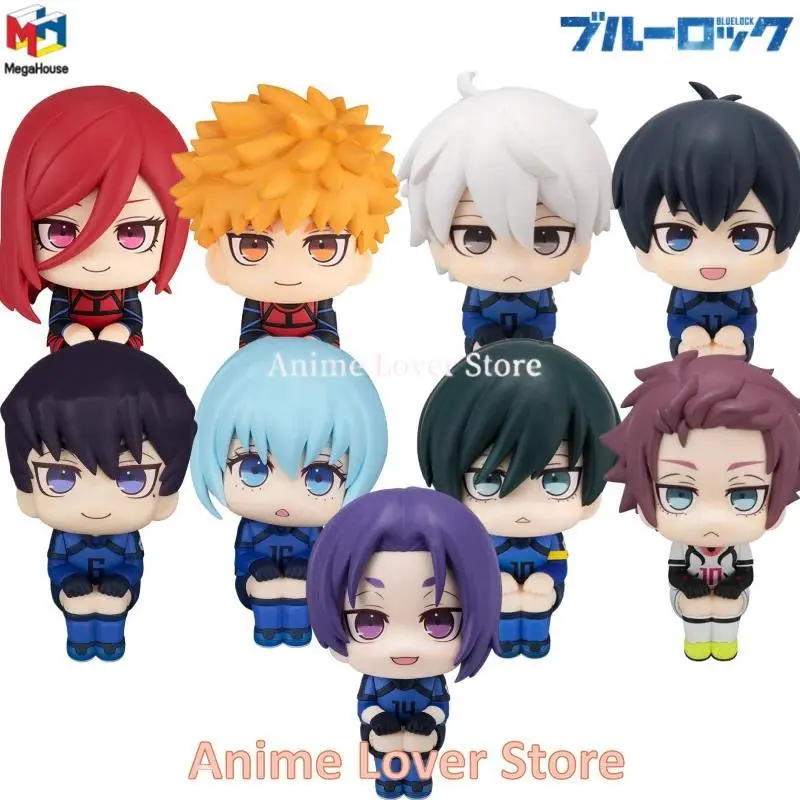 Anime Figures MegaHouse BLUE LOCK Look Up Nagi Seishiro Rin Itoshi Itoshi Sae Isagi Yoichi Chigiri Hyoma Rensuke Kunigami Figure