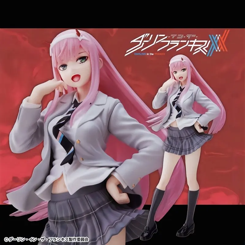 Darling in the Franxx 02 Handheld Figure, 18cm Desktop Decoration Gift, Anime Collectible Model, Figurine Collectibles, Perfect for Fans and Enthusiasts
