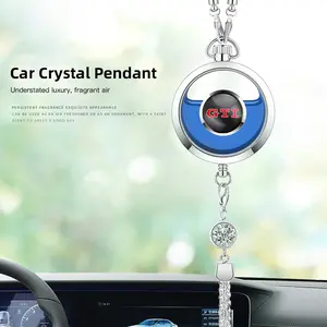 Car Perfume Pendant Air Freshener Hanging Perfume Diffuser For VW GTI Polo Golf Passat Touareg Jetta Tiguan Taos ID.3 ID.7 Atlas Amarok ID.5 ID.4 Arteon Variant Taigo Nivus Caddy Virtus CC Touran Sharan Beetle Scirocco