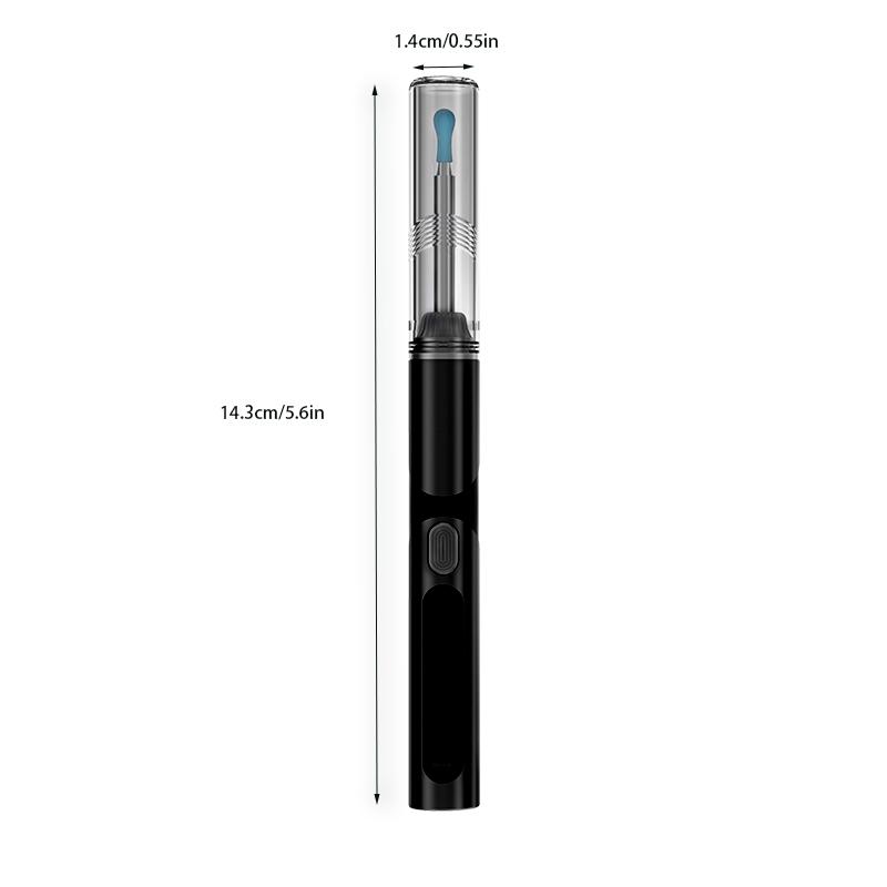 1pc Ear Wax Removal Tool Camera with 8 Pcs Ear Set, Visible Wireless Ear Scope 6 LED Lights, Ear Cleaning Kit with 5 Ear Spoon, Ear Cleaner for iOS & Android, Ear Wax Remover