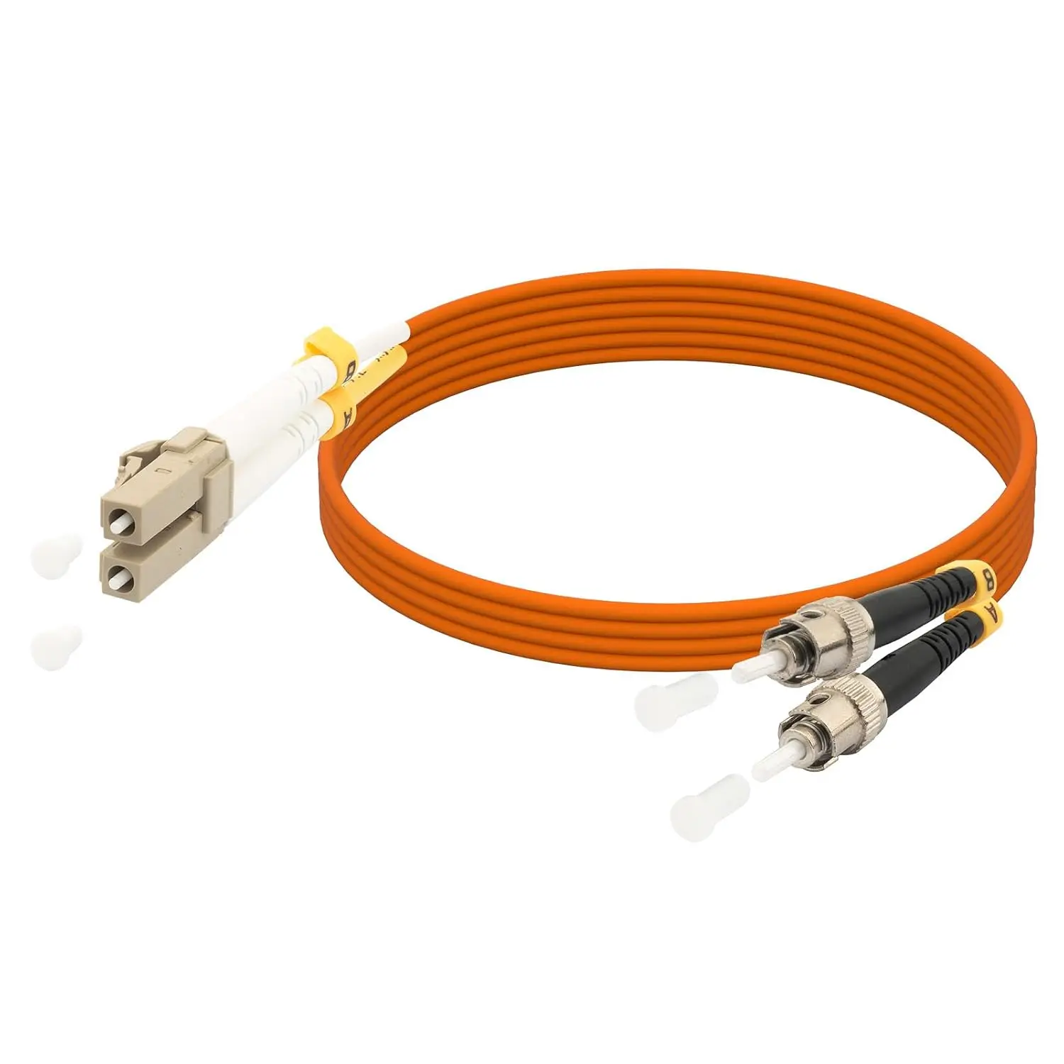 3FT LC to  Fiber Optic  OM1 Multimode Duplex 62.5/125 Jumper