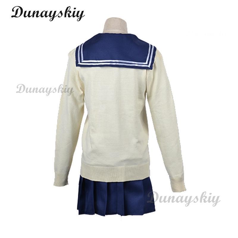 Cross Body/Himiko Toga Cosplay Costume Anime Boku No My Hero Adult Man Woman Halloween School Sailor Uniform Suit